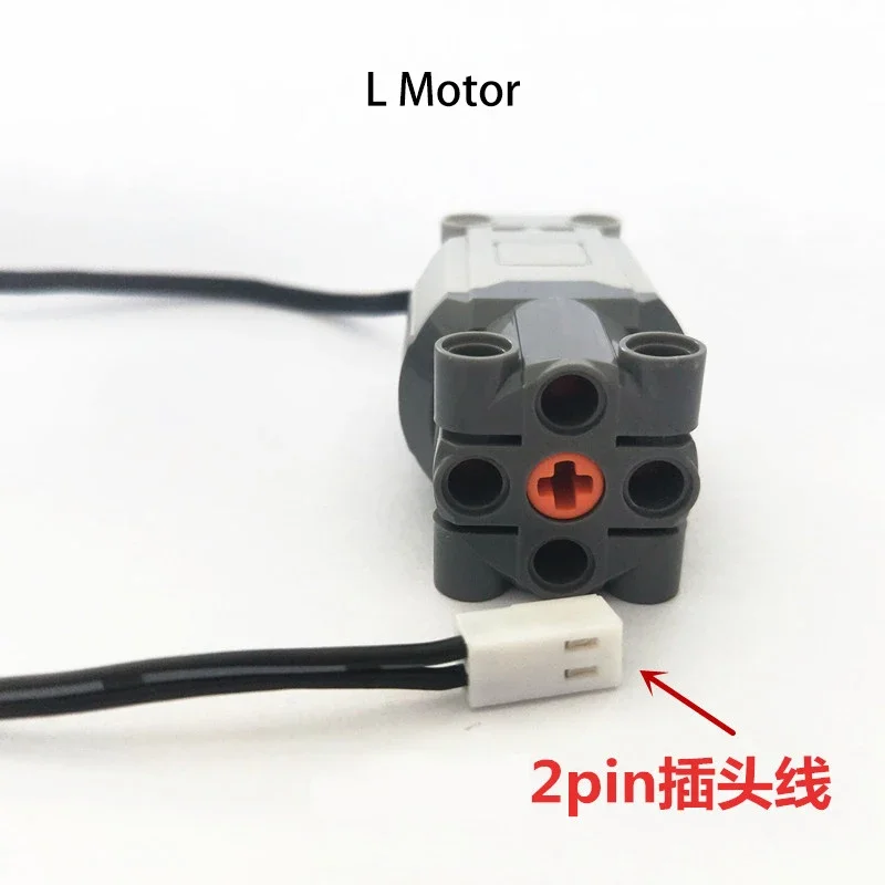 MOC M L XL Motor Servo Power Functies Motor High-Tech Onderdelen Multi PF 8293 8883 Model Bouwstenen Compatibel met LEGO