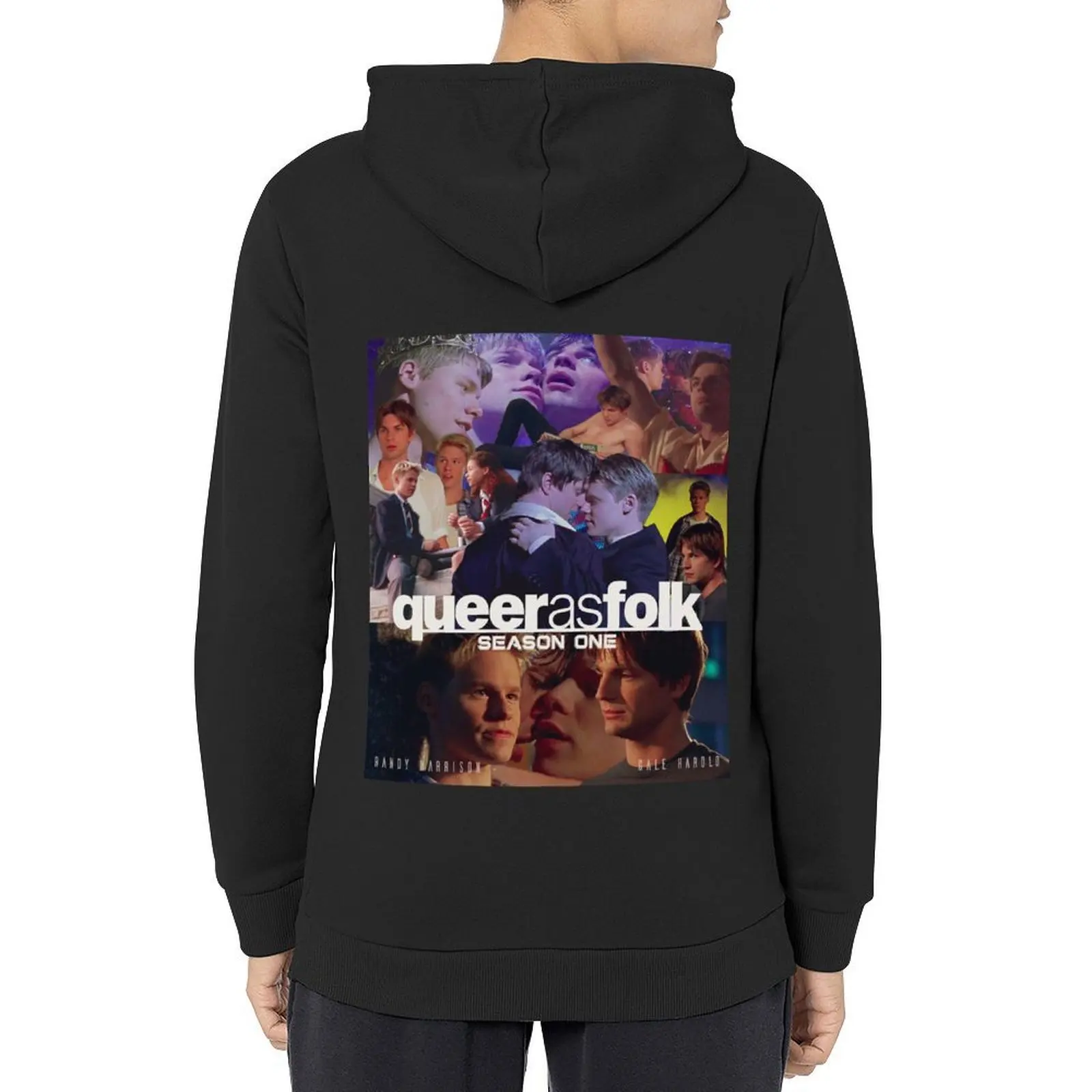 

Queer as folk: season one Hoodie mens clothing hooded shirt men's clothing men's sweat-shirt set man hoodie