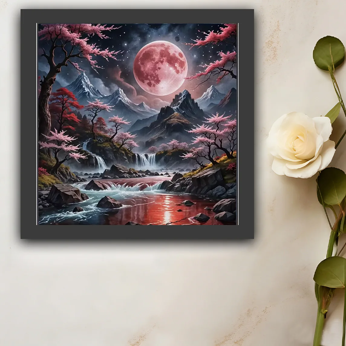 kit-de-ponto-cruz-diy-lua-de-sangue-sakura-11ct-bordado-decoracao-de-parede-para-casa-presente-material-artesanal-sem-moldura-semiacabado-36×36cm