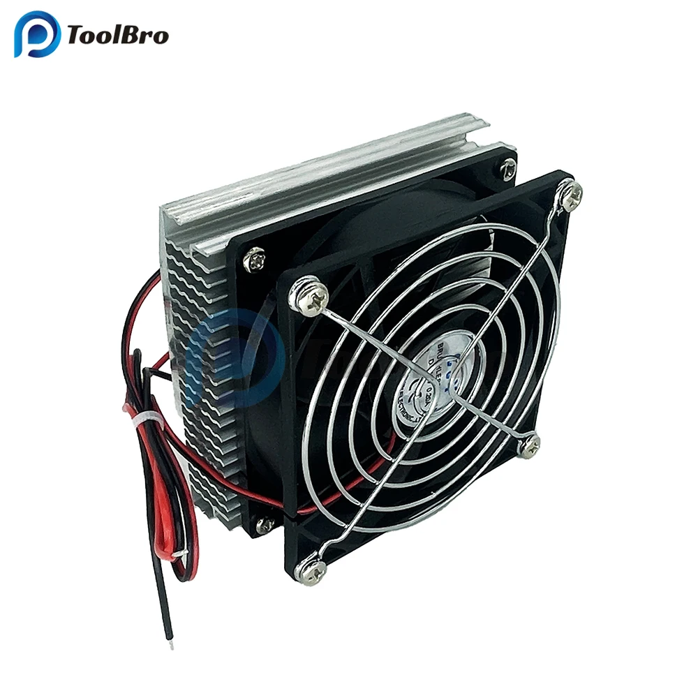 216W/18A 144W/12A 72W/6A DC 12V TEC12706 Electronic Semiconductor Refrigeration Cooler Peltier Radiator Water Cooling Sytem DIY