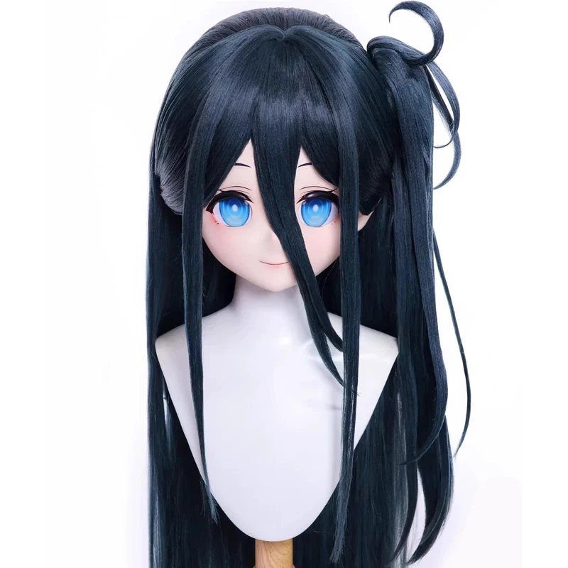 

Handmade Customize Full headband lock Doll Cartoon Character Kig Cosplay Kigurumi Mask Resin Japanese Anime Kigurumi Masks