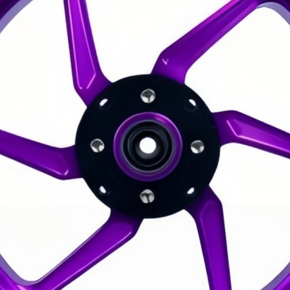 For Honda Giorno125 12Inch Alloy Wheel Rim Solid Construction Anti‑rust Motorcycle Custom Mod Accessories
