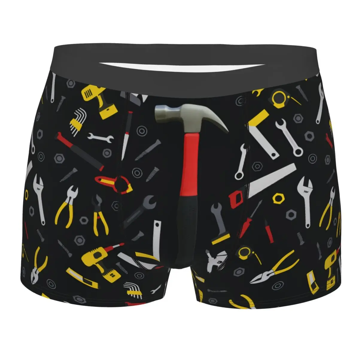 Hammer And Tools Men's Boxers Briefs For Husband Boyfriend Birthday Gift Underwear Cool Briefs Underpants