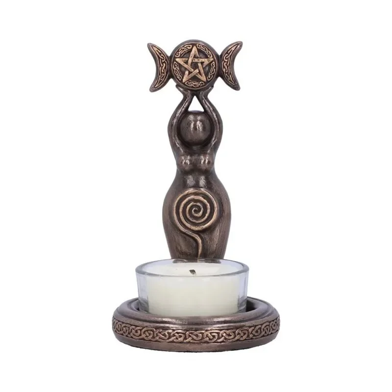 

Home Decoration Resin Candle Holder Light Handicraft Ornaments Home Decoration Garden Study Candlestick