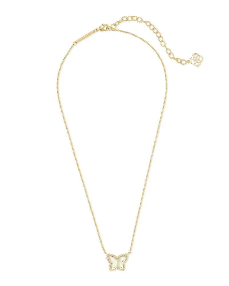 

New Fashion AB Color Glass Hollow Color Butterfly Necklace Three-dimensional Insect Collarbone Chain