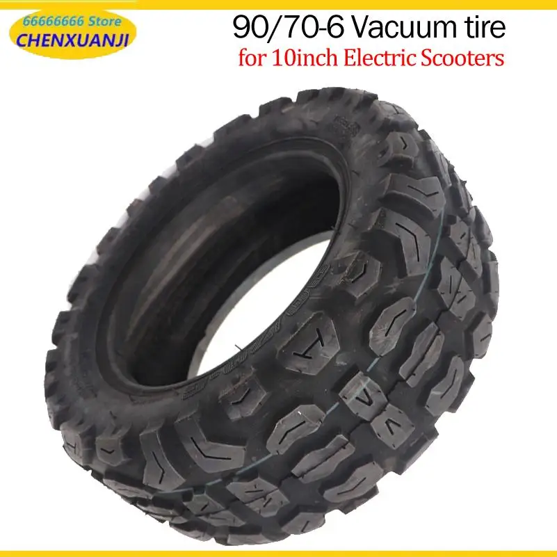90/70-6 off-road tubeless tires, suitable for electric scooters with thickened and widened vacuum tire accessories