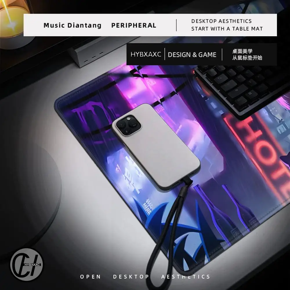 Cyberpunk Anime Edgerunners Mousepad HD Printing Computer Gamers Locking Edge Non-slip Mouse Pad XXL90x40cm Keyboard PC Desk Pad