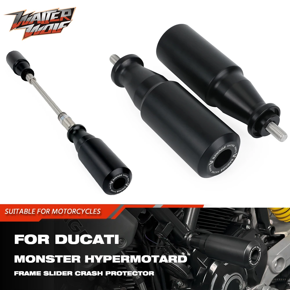 

Motorcycle Crash Frame Slider Protector For Ducati Monster Hypermotard Streetfighter Multistrada 659 696 795 821 1000 1100 1200