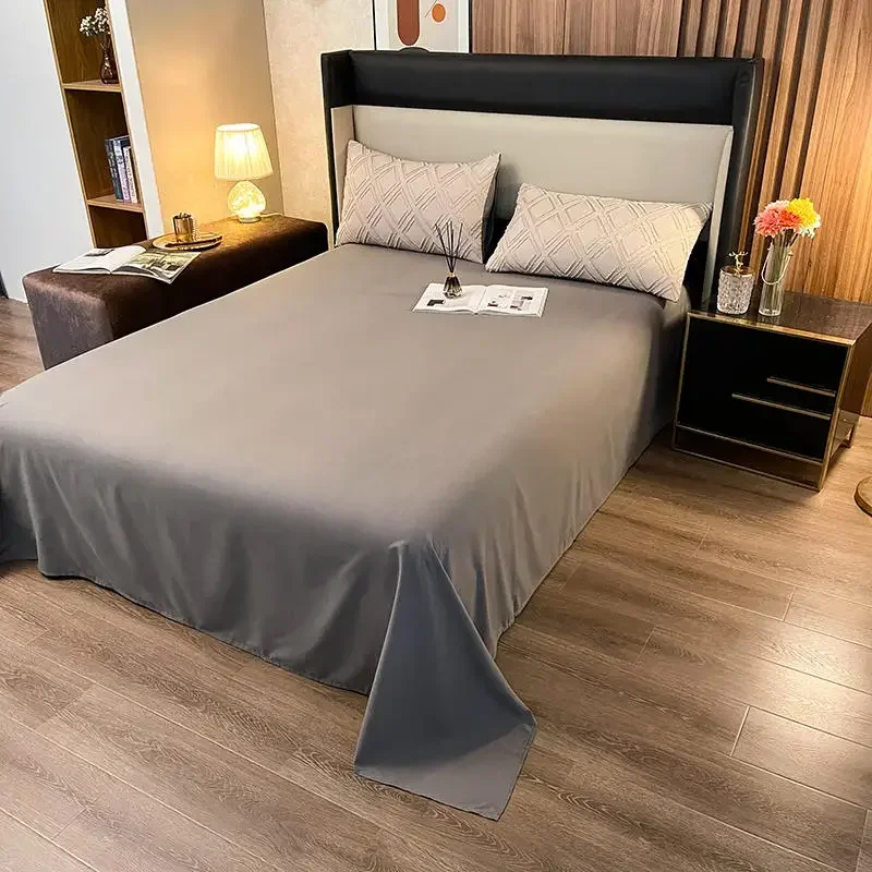 Imagem -06 - Conjunto de Cama Geométrico na Cor Cinza Lençóis Decoração do Quarto Roupa de Cama Dupla Capa de Edredão Queen e King Size Euro