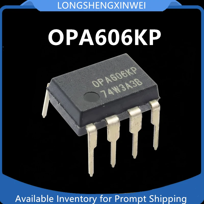1PCS New Original OPA606KP OPA606 in-line DIP-8 Broadband Differential Operational Amplifier IC in Stock