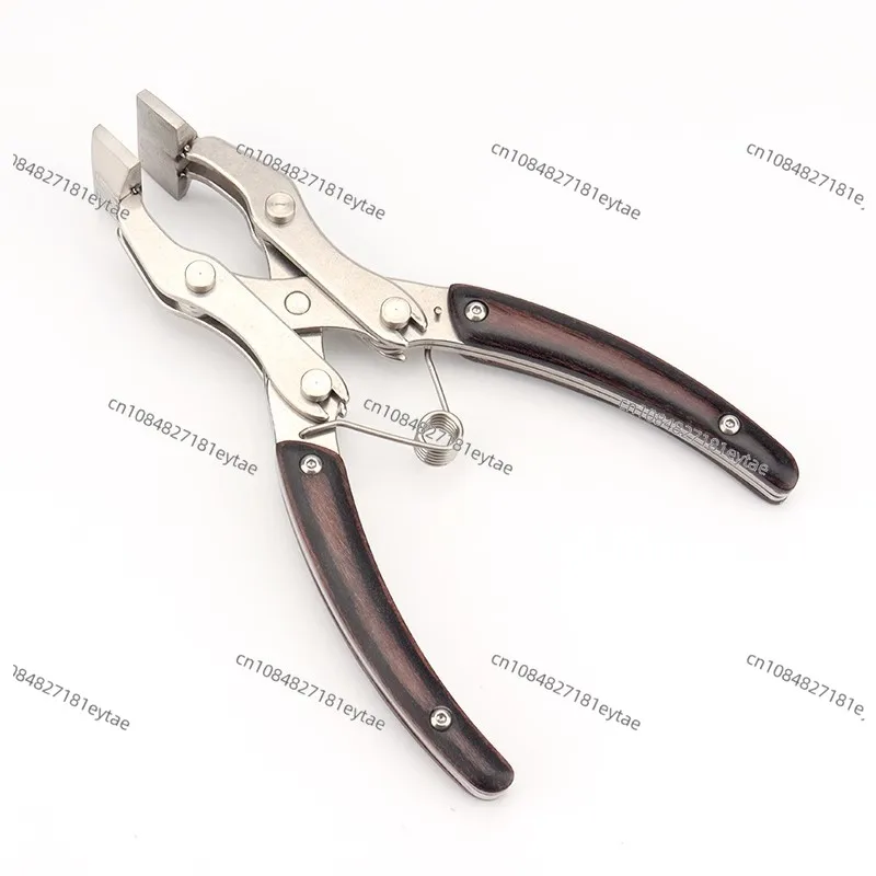 Suitable For Leather Parallel Pliers With Integrated Collet, 35mm Jaw And 0-13mm Opening For DIY Leather Crafting Tools