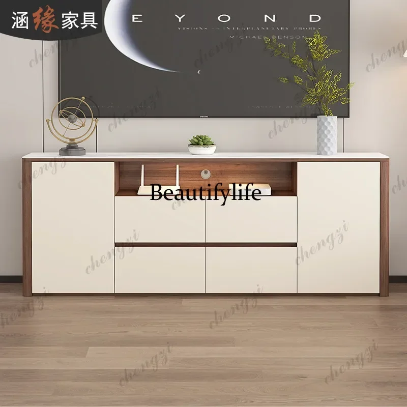 10  Bedroom, master bedroom bedside, modern sintered stone storage, tall tv stand for home use 7d99E555610