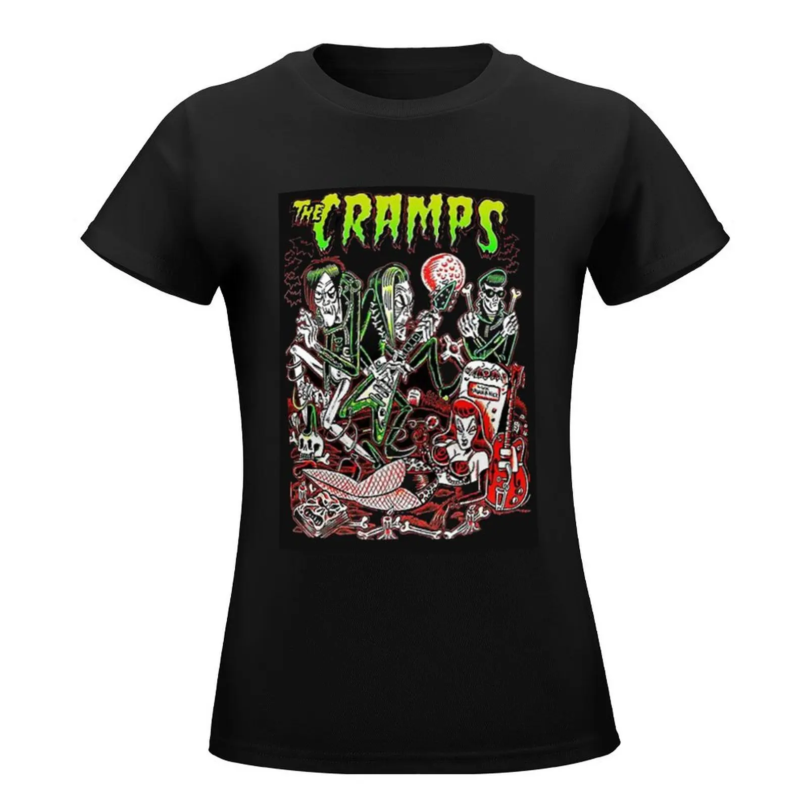 The Cramps T-Shirt hippie clothes animal print t shirts for Women graphic