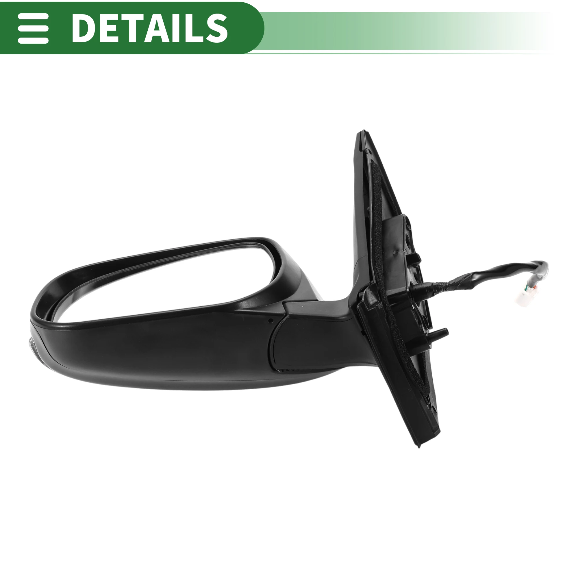 UXCELL Left Right Side Door Mirror Replacement Side View Mirror Assembly for Toyota RAV4 2009-2012 Power Mirror Adjustment
