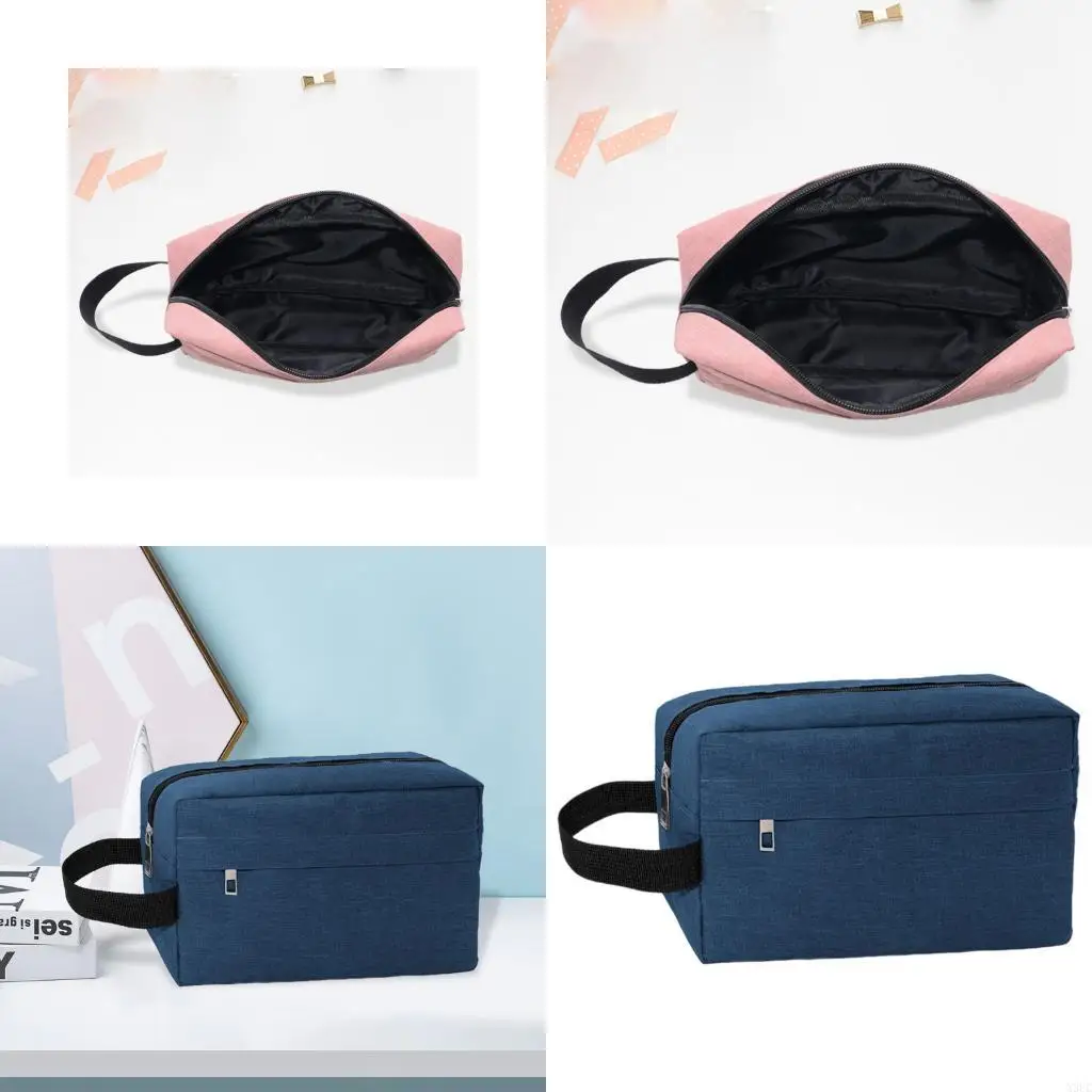 

Multipurpose Portable Hand Carry Bag With Reinforced Corner For Cosmetics Digital Gear Travel Essential And Items X3UC