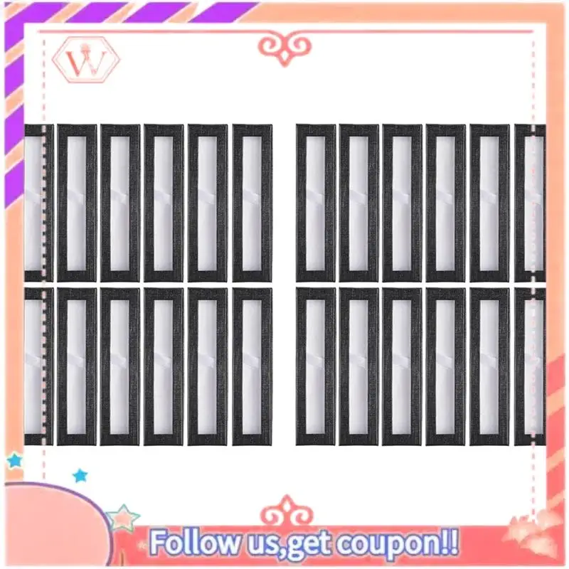 

Upgraded 24PCS Empty Pen Gift Box With Clear Lid, Cardboard Pen Case, Pen Packaging Box For Pencil Ballpoint Fountain Pen Jewelr