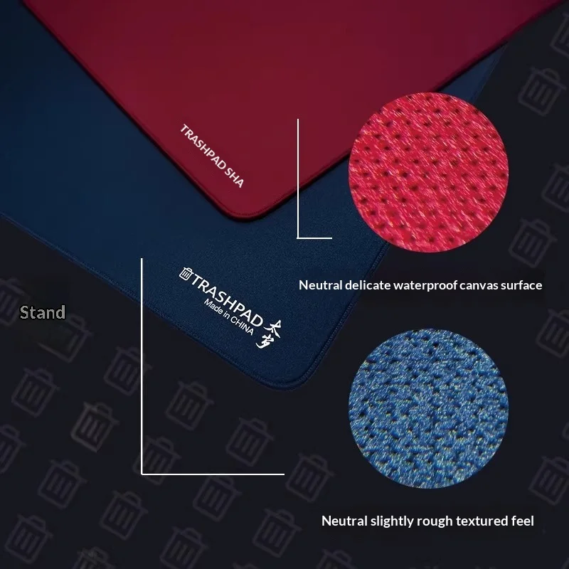 TRASHPAD TAISUI YAN Gaming Mousepad TTK Control Smooth FPS Mouse Pad Skidproof  For CSGO Valorant APEX Pc Accessories Gifts