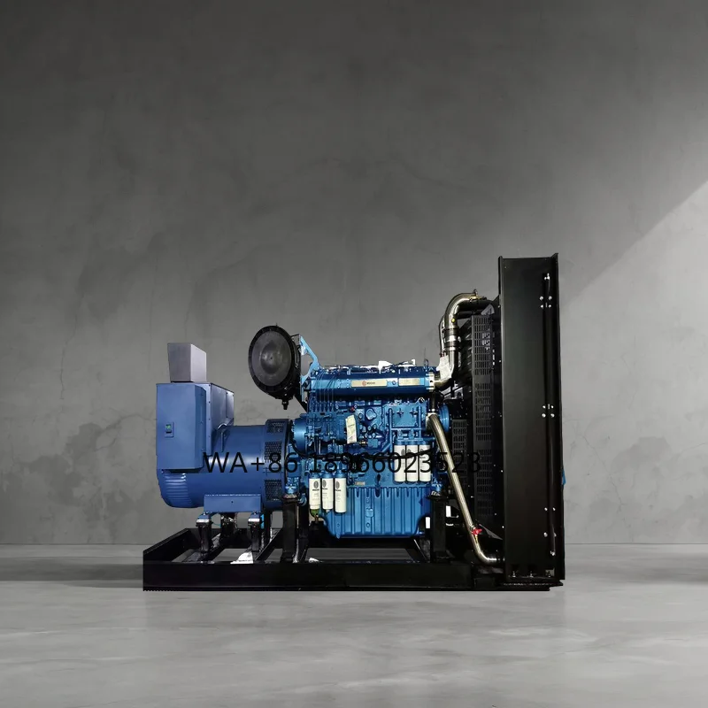 Baudouin Engine Powered 400kw Flywheel Silent Dynamo 500kva Industrial Generator Set Water-Cooled