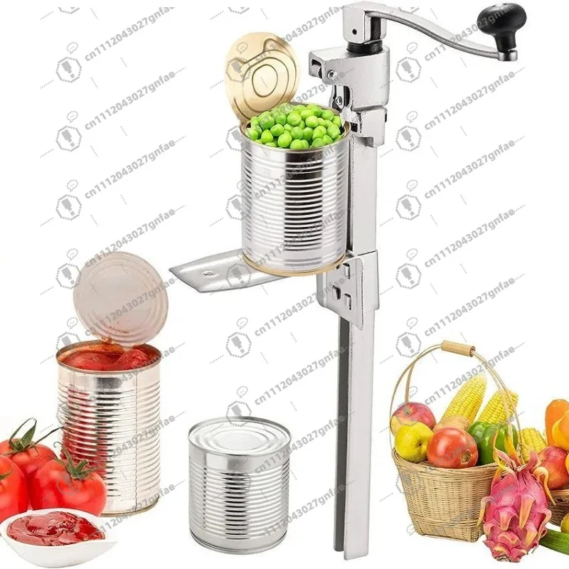 Manual can opener Hotel commercial can desktop rotary bottle opener