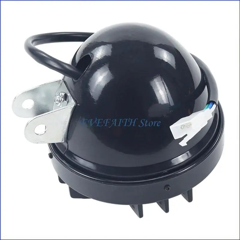 124B Easy Installation Scooter Head Light With Grids Projection Technology