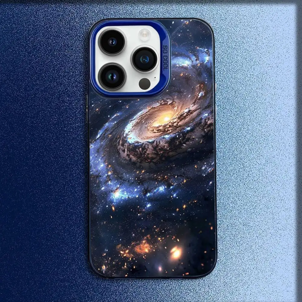 갤럭시 아트 폰 케이스 아이폰 17,16,15,14,13,12,11,프로,맥스,플러스,E,SE4,에어,미니 블루 IMD 박스