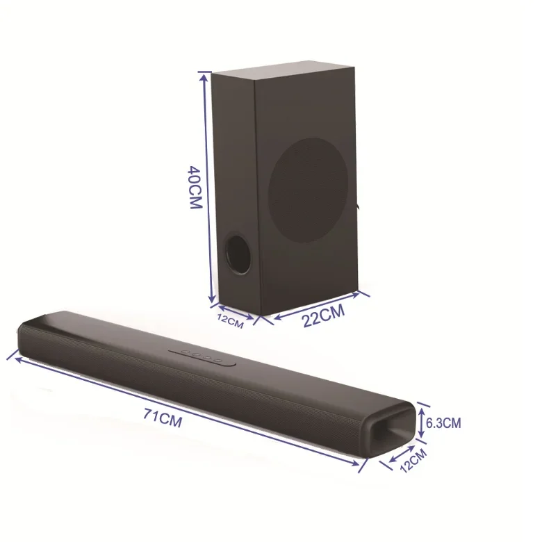 wireless home theater system sound bar subwoofer speaker surrounded sound system for tv and home ktv sound system