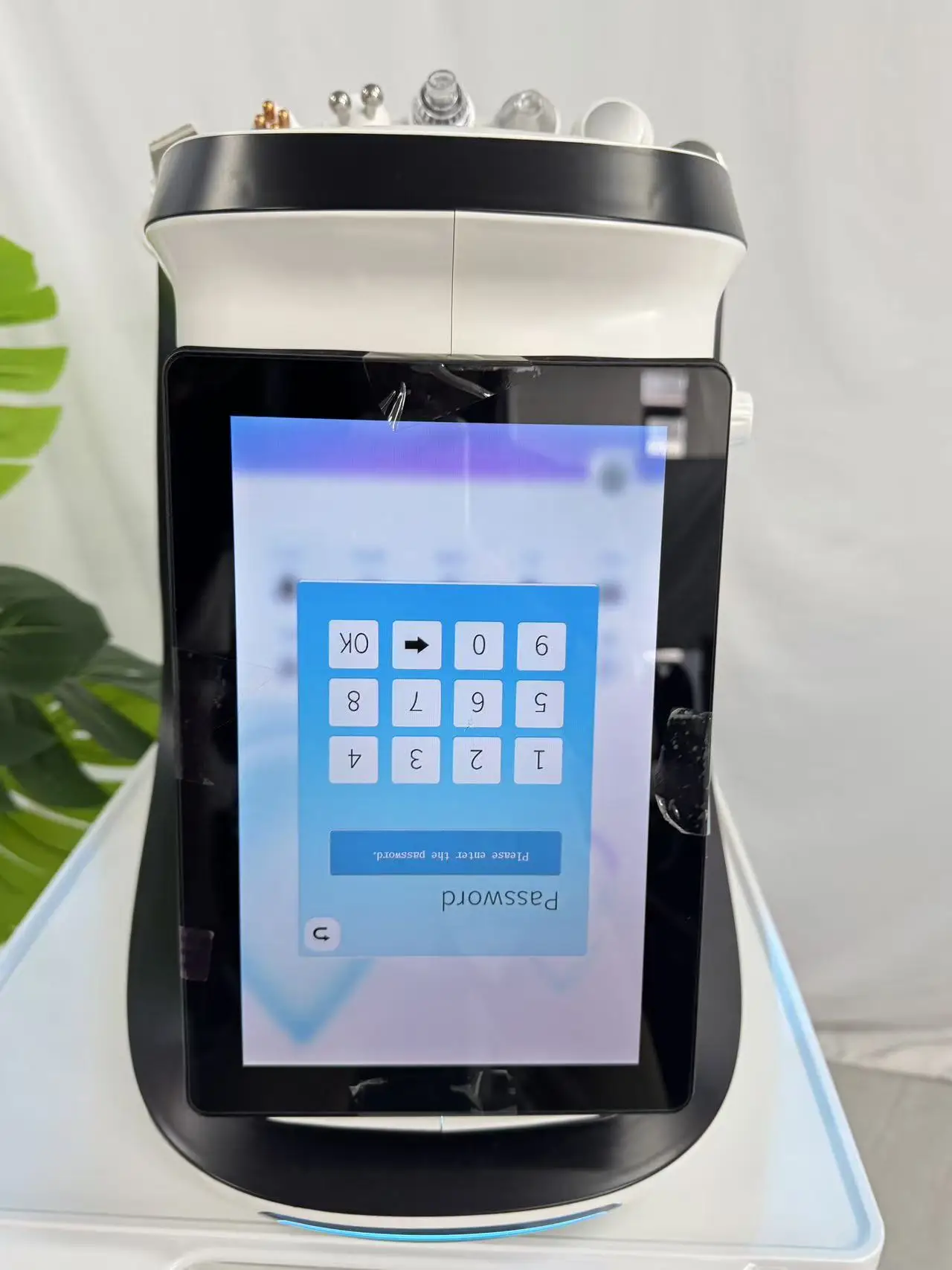 Smart Ice Blue Plus 7 in 1 Oxygen Hydro dermabrasion Bubble Machine Professional Face Hydra Machine rf Lifting ultrason machine