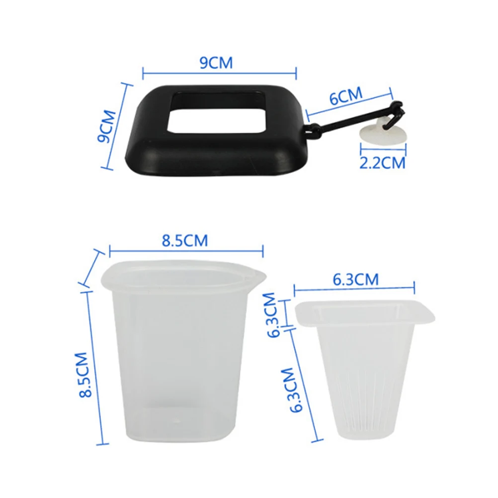 

Fish Feeder Fish Feeding Cup Red Feeder Fish Tank Feeder Fish Tank Feeding Cup