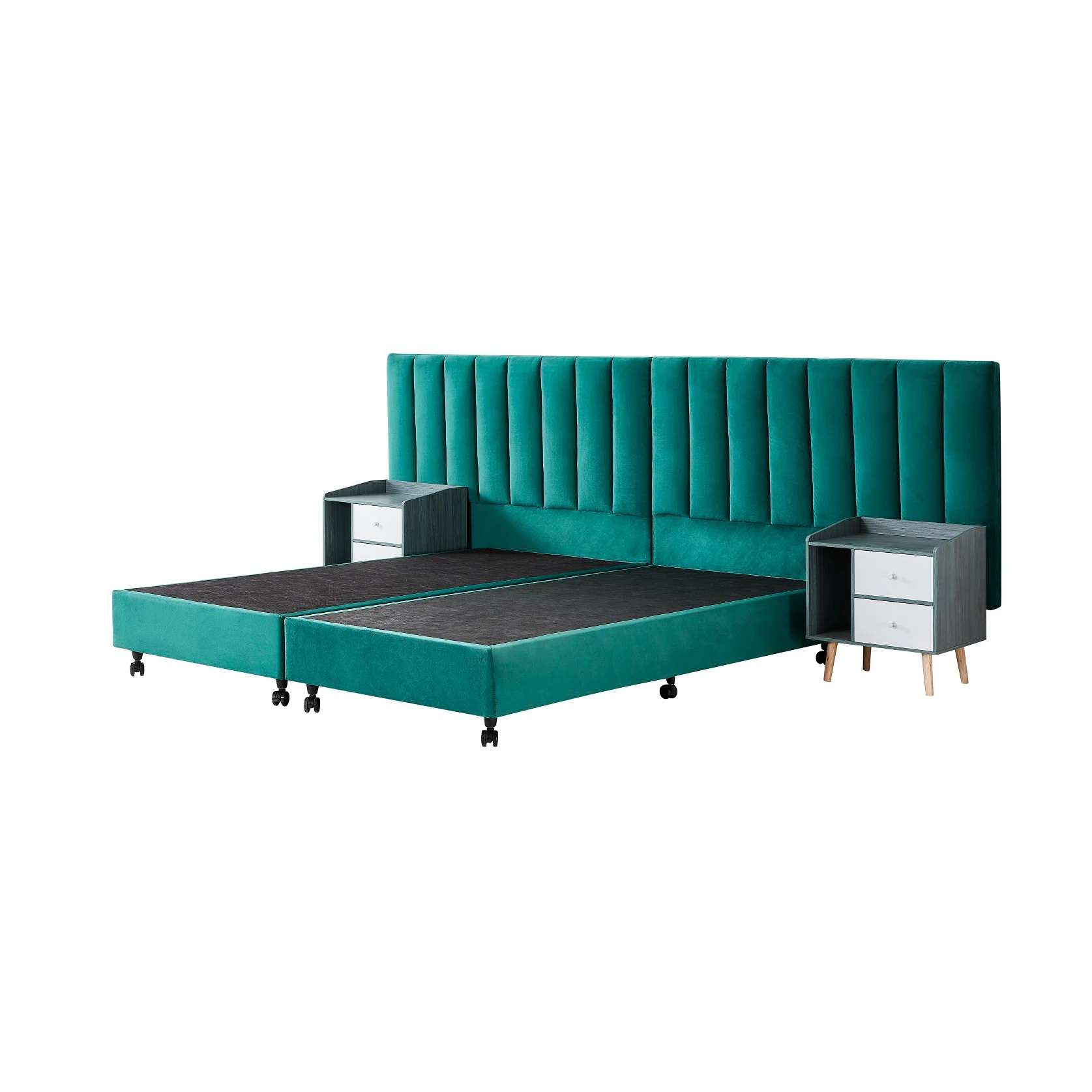 

Hot Selling Bedroom Comfortable Assemble Easily Luxury Bed 5 Star Hotel Furniture Beds Bed for Hotel