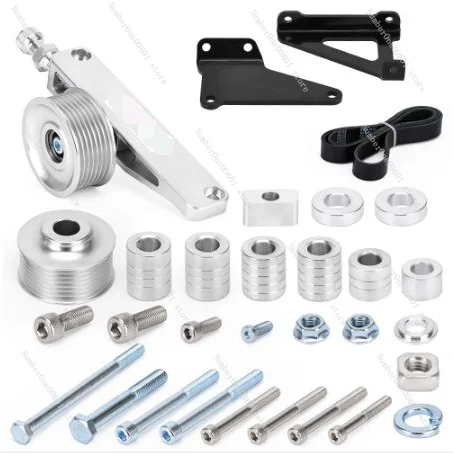 Retrofit Remove Steering Pulley Replacement Bracket Kit for Honda Civic K20 K24 Engine