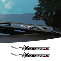Car Window Wiper Stickers Creative Stickers For Jaguar XE XF XJ F-Type F-Pace XKR XEL XFL XK XJL XJ6 Auto Emblem Decor Decals