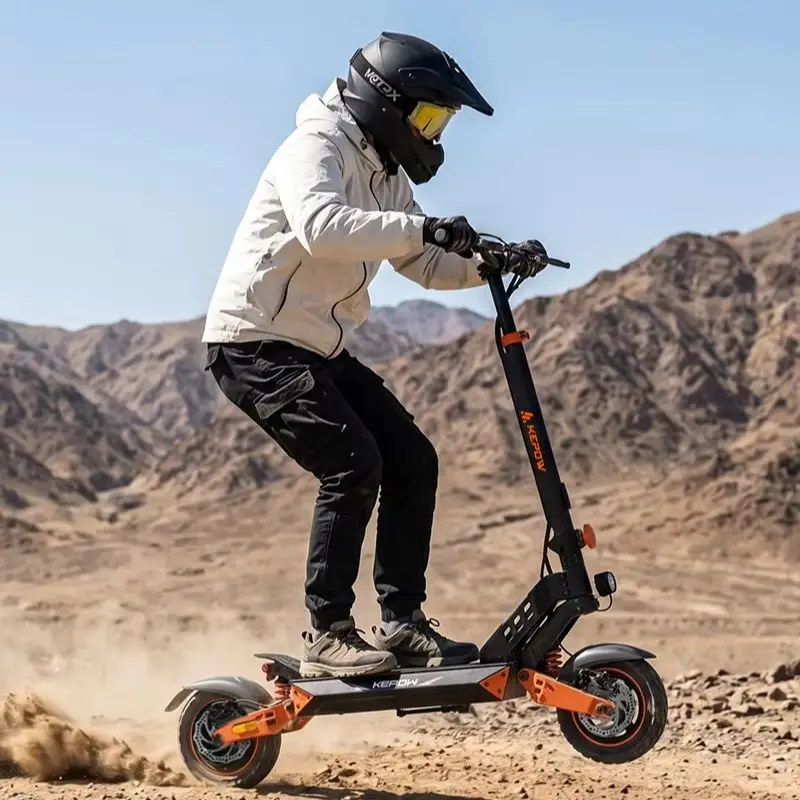 WildStride ST2, patinete eléctrico para adultos, MAX 1000W, 48V, 20Ah, autonomía de 40-60 km, alta velocidad, neumáticos todoterreno de 10"