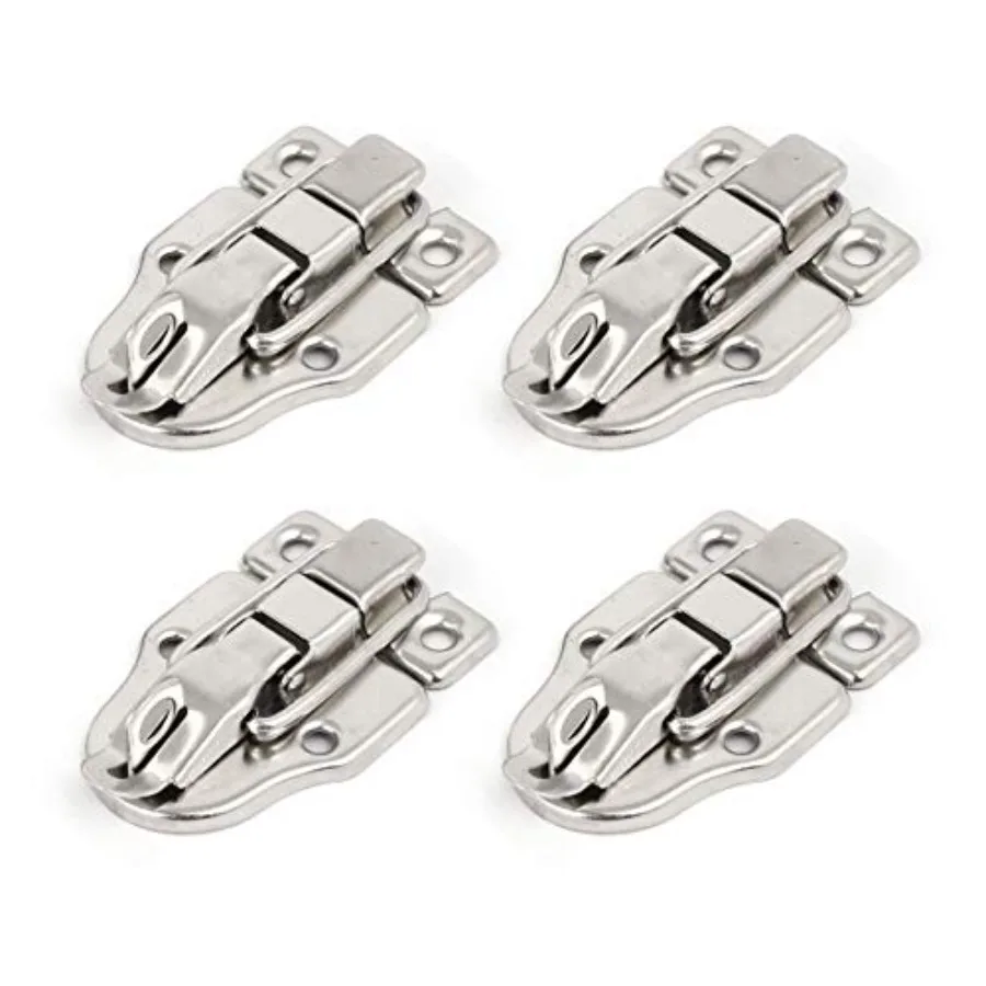 Wooden Toolbox Cabinet Spring Loaded Latches Pack of Four