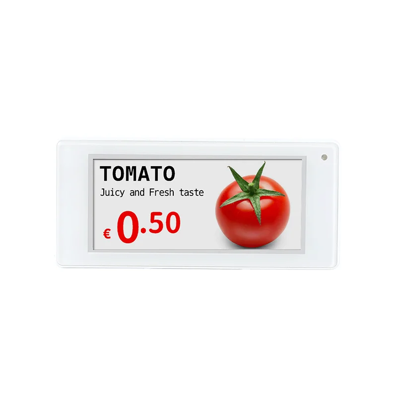 2.9inch ESL Digital E ink Epaper Price Tag ESL 3 color Electronic Shelf Label for stores