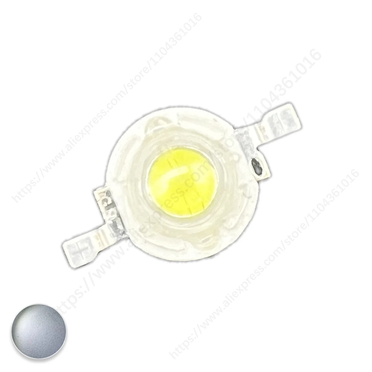 10-1000Pcs LED  Lamp Chip 1W 3W 3.2-3.6V Input 100-220LM Mini LED Bulb Diode SMD For DIY LED Floodlight Spotlight Downlight