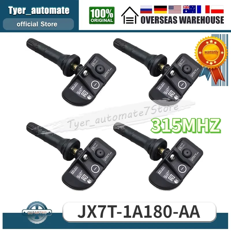 Reifendrucksensor 315 MHz TPMS JX7T-1A180-AA JX7Z-1A189-C für 2020 Ford Escape Explorer Transit 150 Lincoln Aviator Corsair – Detail 2