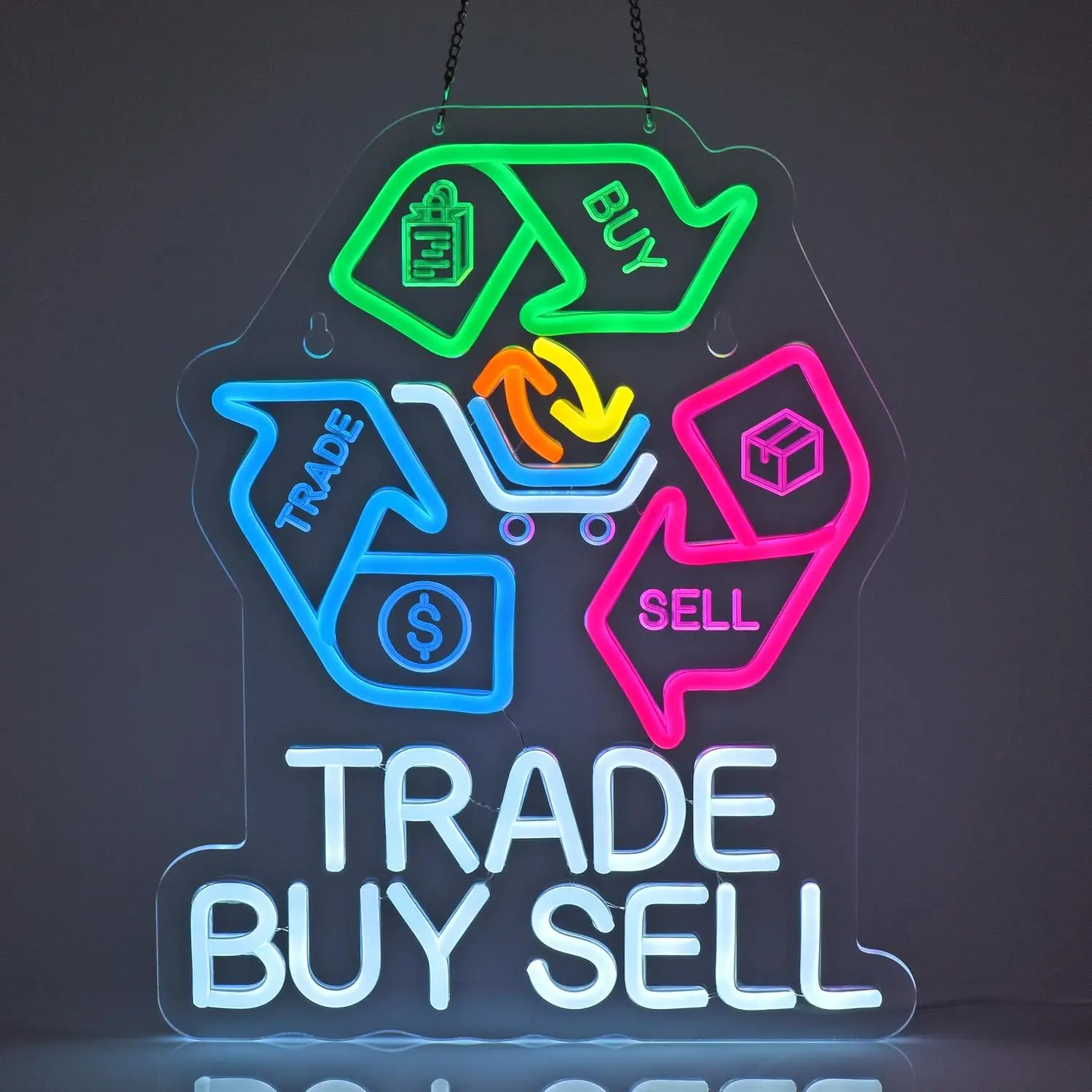 enseigne-neon-«-acheter-vendre-Echanger-»-decoration-murale-lumineuse-au-neon-pour-bijouterie-marche-aux-puces-magasin-de-consignation-decoration-vintage-pour-la-maison