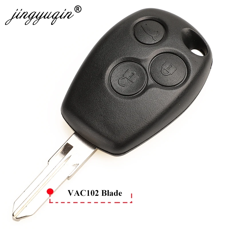 jingyuqinリモートカーキーPCF794679477952Eチップ434MHzルノートラフィックビバロプリマスターモヴァノダチア3BT交換コントロールフォブ