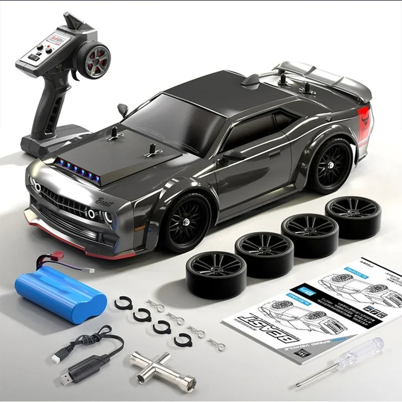 SG216 MAX Hellcat four-wheel drive high-speed brushless remote control vehicle full-scale drift model professional simulation to