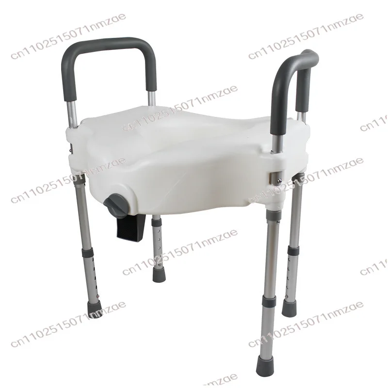 Aluminum Alloy Toilet Booster Mobile Toilet Height Pad Portable Toilet Seat For Elderly Disability Help Postoperative Disability