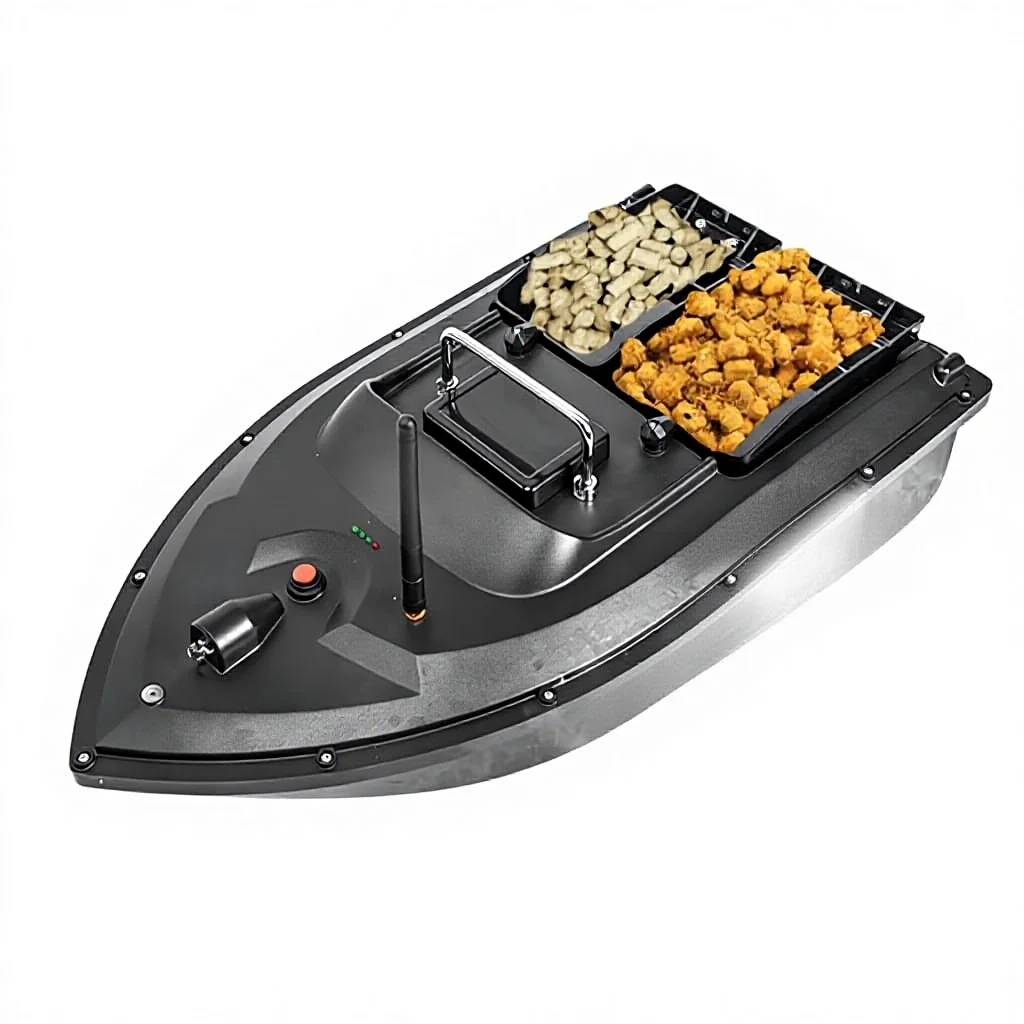 

Радиоуправляемая лодка для прикормки рыбы на 500 м, профессиональное рыболовное оборудование