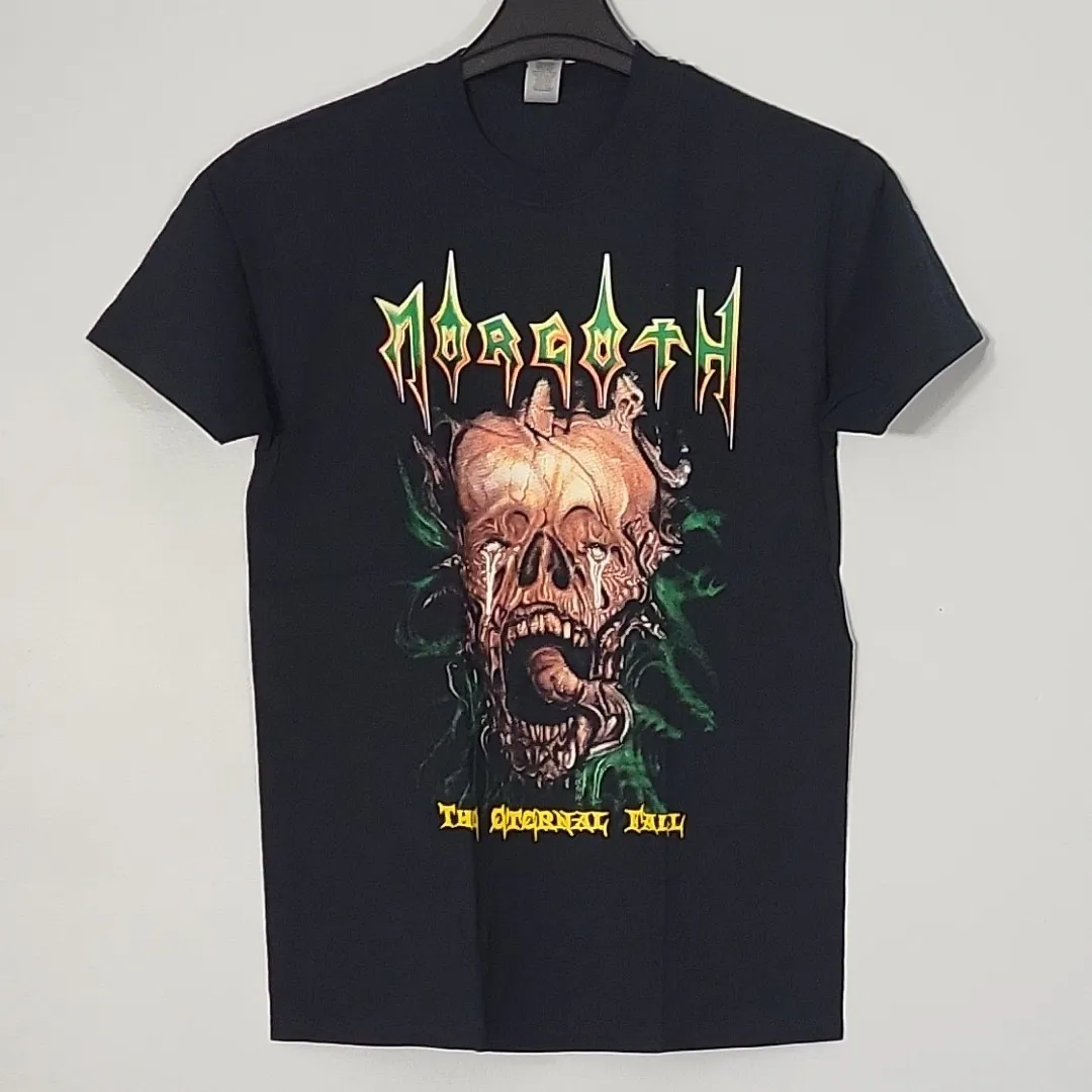 Футболка MORGOTH The Eternal Fall M MEDIUM, черная мужская группа с логотипом