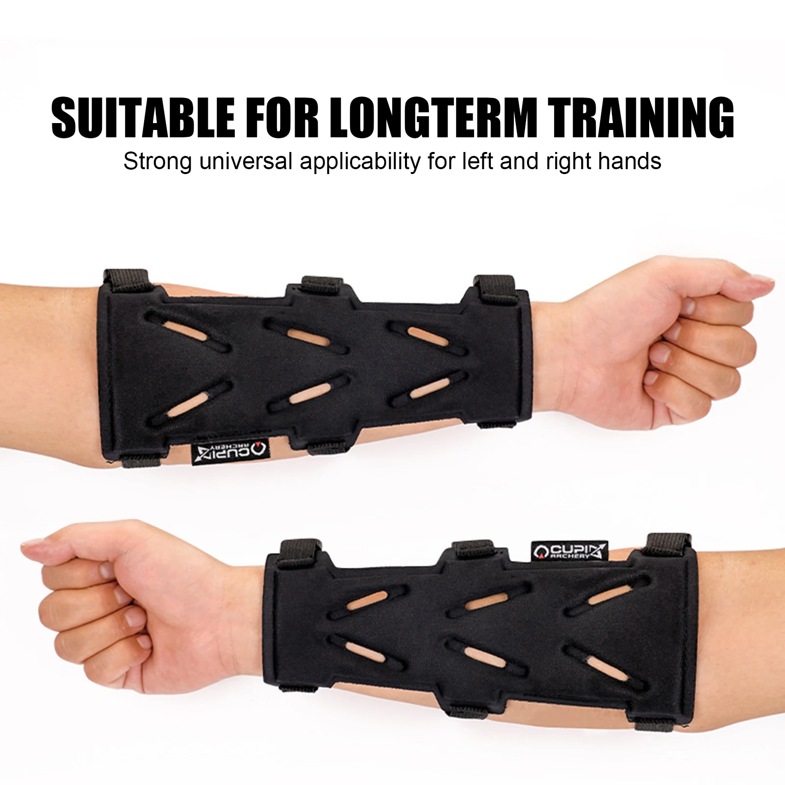 Traditional Recurve Bow Arm Guard For Archery Shooting Equipment Quick Fastening Adjustable Strap