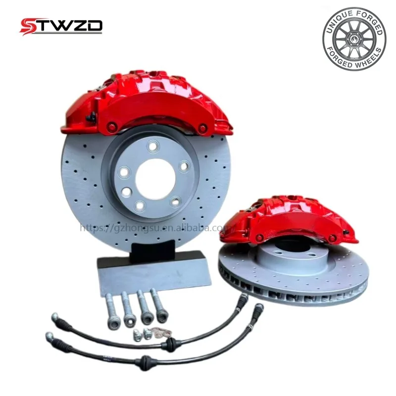 26 StyleHigh Performance 19Z Brake Caliper 6 Piston Big Brake Kit For Ford Explorer Edge Lincoln Aviator Navigator