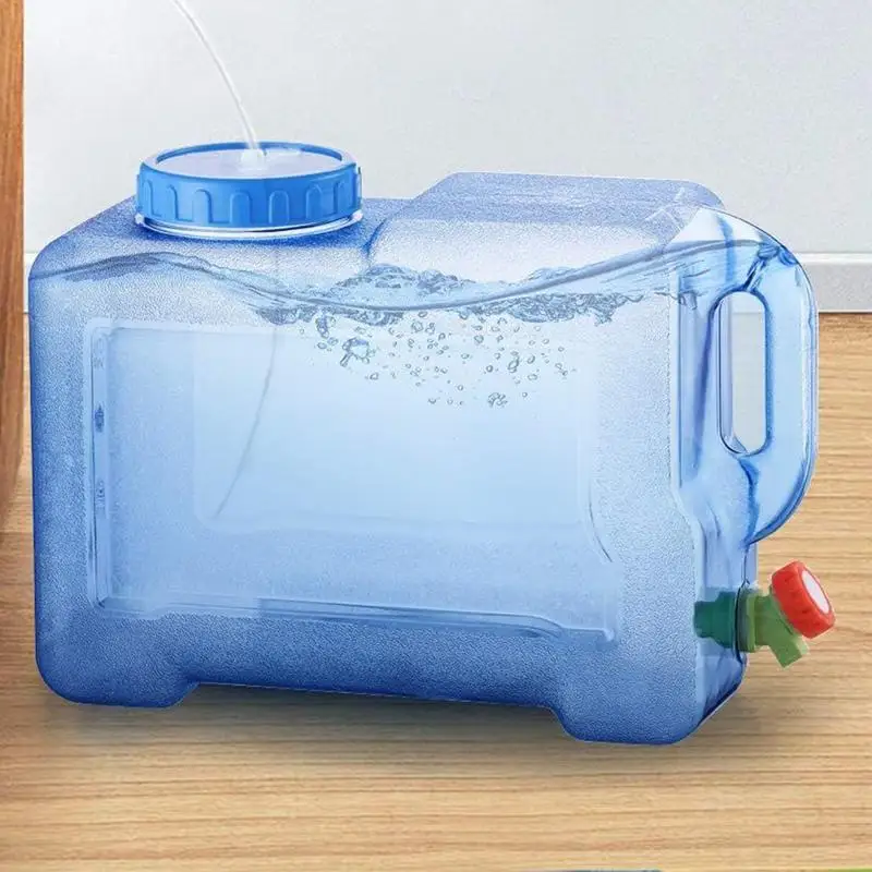 

3.17 Gallon Portable Water Container Large Water Tank Leakproof Canteen with Spigot Carrier for Outdoor Camping Gathering