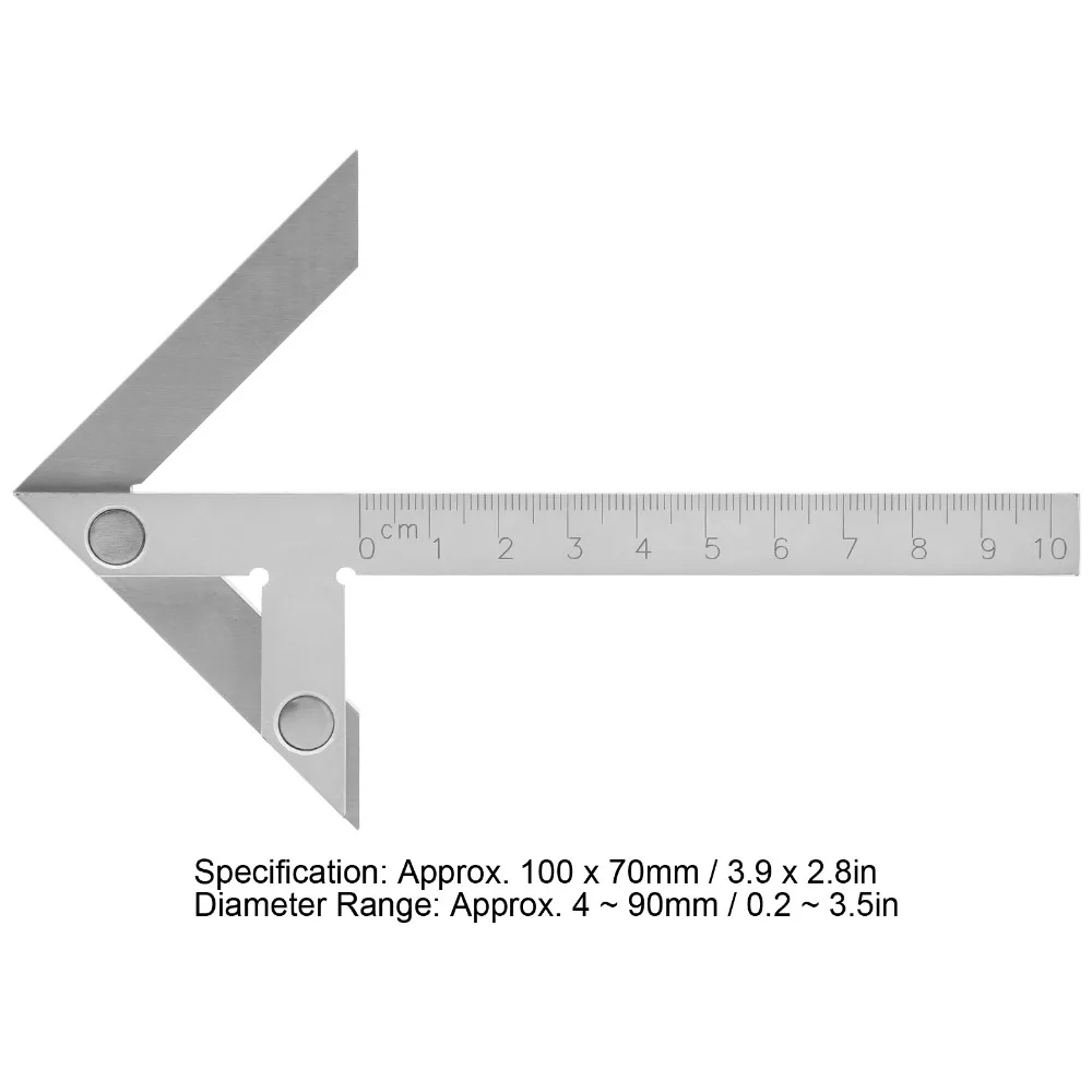 carbon-steel-center-finder-gauge-100-x-70mm-45-90-degree-measuring-center-tool-round-bar-marking-right-angle