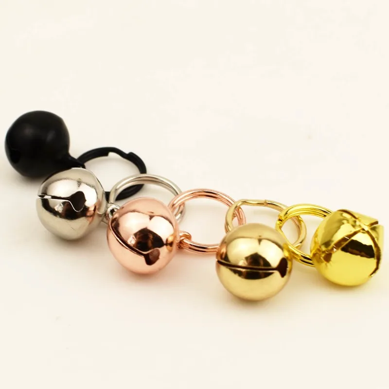 10pcs Ring Bells Metal Christmas Tree Pet Collar Wind Chime DIY Craft Decor Small Bell Ornaments Wear-Resistant