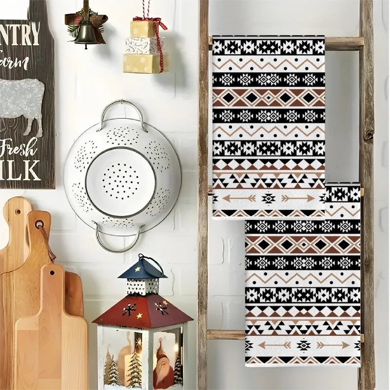 2 Buah, Handuk Dapur Motif Gar - Kitchen Baking Necessities ulasan dan harga