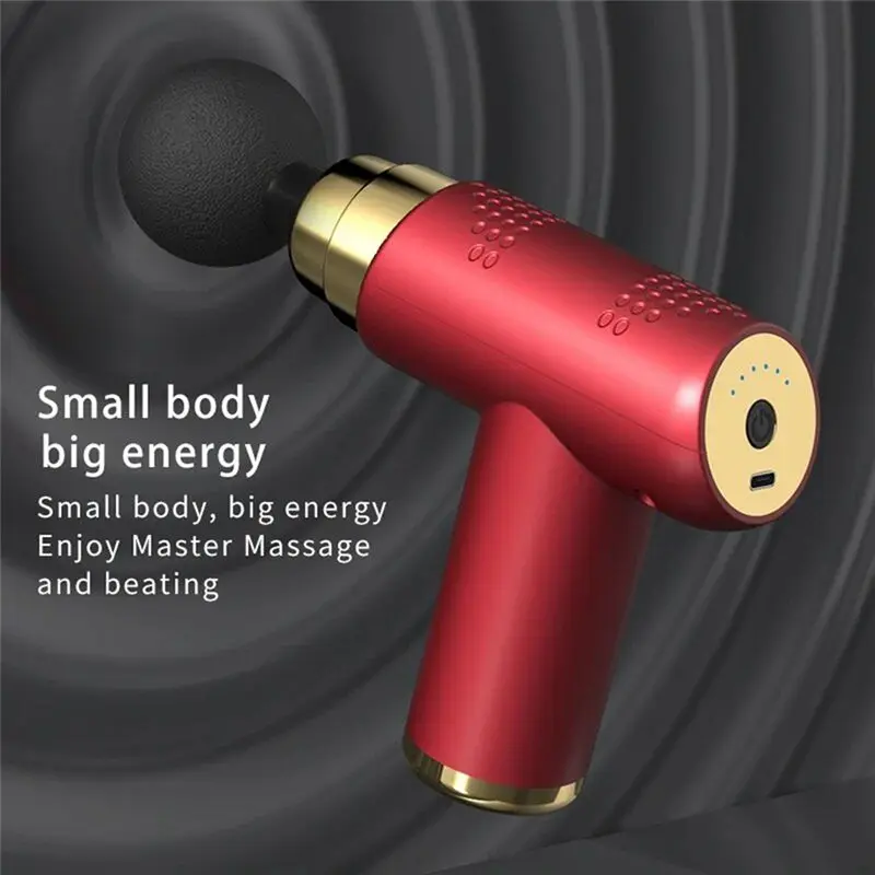 

*X07A Portable Mini Massage Facial Massager for Body Neck Deep Tissue Muscle Relaxation Gout Body Massager Black