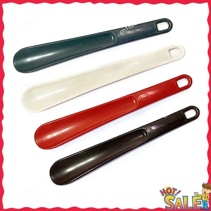 BOFO Shoehorn - 25 Cm - Short Handle - Very Stable - With Hanging Hole - Ergonomic Shape - Suitable For Women, People
